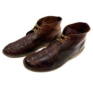 Red Wing Heritage Weekender Chukka boot Men size 9.5D Copper Rough Tough leather